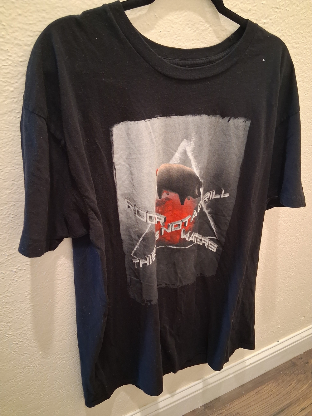 Iconic Roger Waters This Is Not A Drill Concert 2022 T-Shirt Dates 2X